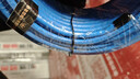 万级超六类网线非屏蔽【国标23AWG-0.57mm无氧纯铜芯】CAT6A万兆高速网络工程家装布线一箱线30米 蓝色 实拍图