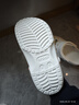 CROCS卡骆驰洞洞鞋贝雅洞洞鞋轻便运动鞋耐磨一脚蹬拖鞋休闲鞋|10126 白-100 36 /37(220mm) 实拍图