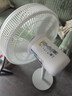 美的（Midea）【幸运草安睡1S】一级能效直流变频声控电风扇家用遥控卧室静音落地扇台式桌面抗菌大风力转页扇 实拍图