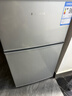 HYUNDAI（韩国现代）小冰箱迷你小型家用冷藏冷冻宿舍出租房办公室双开门二门电冰箱节能省电 68L银【店铺爆款+节能省电】 实拍图