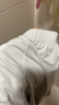 猫人男士睡衣男【凉感冰丝】家居服仿莫代尔可外穿短袖短裤云雾灰3XL 实拍图