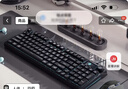 惠普（HP）K500F机械手感键盘 98配列多功能旋钮办公游戏台式电脑笔记本有线 键鼠套餐黑色 实拍图