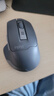 英菲克（INPHIC）M9 无线鼠标可充电轻音办公人体工学电脑台式笔记本2.4G通用便携Typec 灰【可视电量】 实拍图