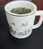 金镶玉茶杯四件套羊脂玉瓷家用陶瓷泡茶水分离马克杯礼盒山水清音 实拍图
