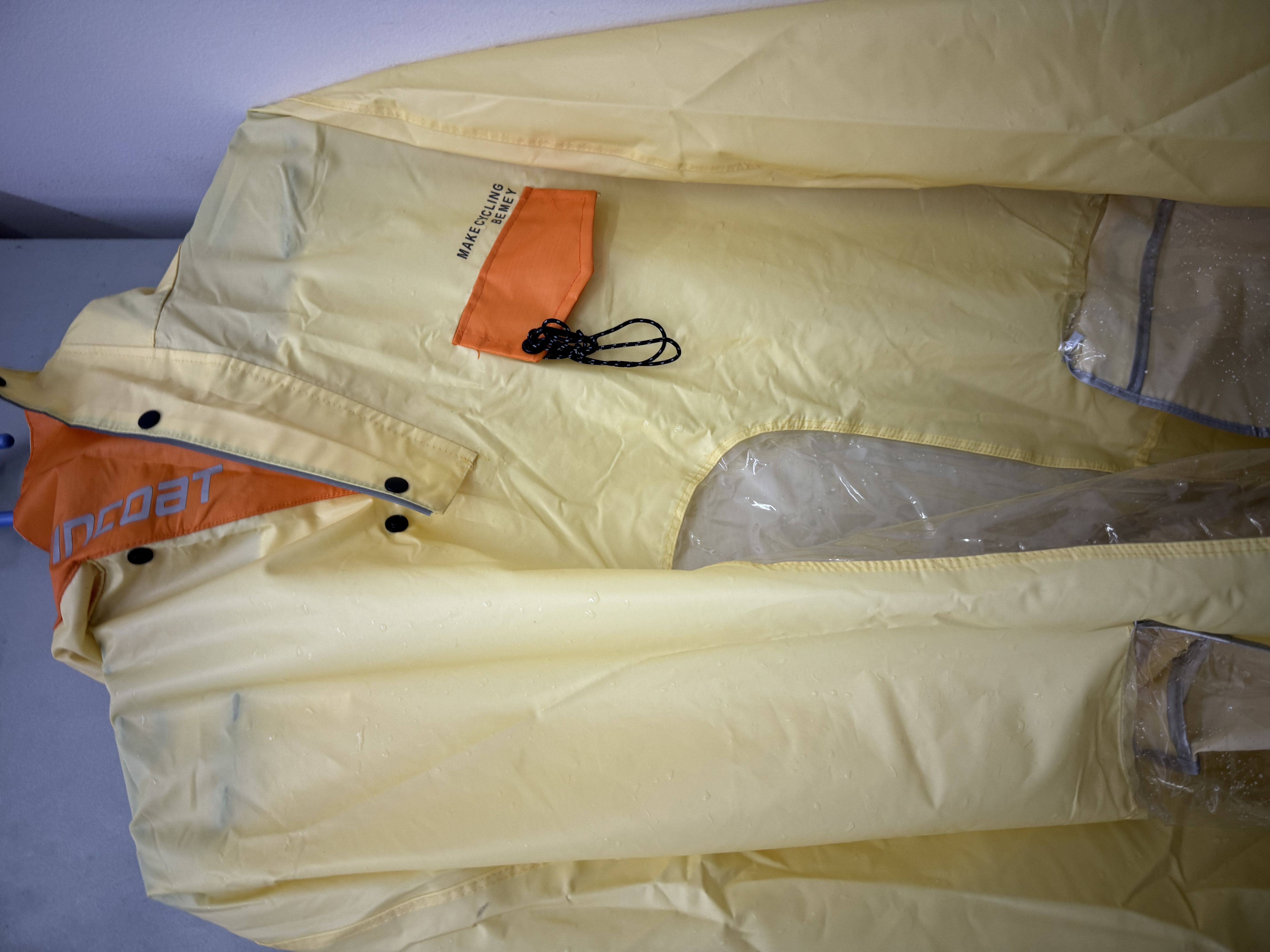 备美雨衣电动电瓶车单人加大加厚长款全身防暴雨骑行专用雨披 实拍图