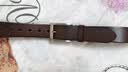 头层派（TOUCENGP）皮带男真皮针扣头层纯牛皮休闲腰带牛仔裤带百搭中青年礼物送男友 深咖啡宽3.8cm 下单备注长度 115cm 推荐体重150-165斤 实拍图