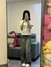 灿图韩系纯色正肩短袖t恤女装夏季新款内搭打底衫百搭修身显瘦上衣服 花灰色 M 实拍图