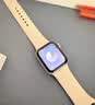 Apple/苹果 Watch S11 智能手表GPS款42毫米玫瑰金色铝金属表壳淡桃粉色运动型表带S/M MEUN4CH/B 实拍图