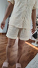 芬腾睡衣女带胸垫纯棉26年夏新款7A抑菌女士短裤家居服套装送女友 实拍图