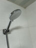 京东京造三挡水花增压手持单头花洒喷头淋浴头110mm大面板硅胶出水嘴 实拍图