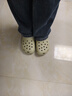 卡骆驰（CROCS）檀健次同款经典洞洞鞋轻便百搭女沙滩鞋包头拖鞋男鞋|10001 骨白色-2Y2(含智必星) 37 /38(230mm) 实拍图