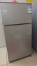 新飞冰箱小型租房用 一级能效冷 藏冷冻两用1-2人家用小冰箱 出租房双门电冰箱办公室两门 26年升级 76A一级能效【保鲜盒款】银 实拍图