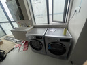 西门子（SIEMENS）iQ300 10+10KG大容量洗烘套装全自动滚筒洗衣机热泵烘干 智能除渍 蓬松烘干WG52A108AW+WQ53A2D80W 实拍图