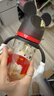 贝亲（Pigeon）PPSU双把手奶瓶套组 (240ml奶瓶 配L号奶嘴 重力球吸管配件) 6月+ 实拍图