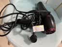 康夫（CONFU）电吹风机家用大功率2200W冷热风专业发廊级理发店恒温吹风筒机KF-8953 【吹完不毛躁】亿级负离子护发 黑金 实拍图