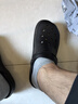 名创优品（MINISO）洞洞鞋男夏季外穿沙滩凉鞋防滑厚底踩屎感包头凉拖鞋黑色42-43 实拍图