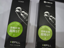 KACO文具0.38mm黑色按动笔芯 中性笔替芯双珠 速干ST头刷题大容量笔芯 亚规通用 10支装 实拍图