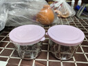 网红咸菜碗玻璃密封罐加厚酱菜盒冰箱保鲜罐小菜泡菜罐分装盒 两只随机装 2个 180ml 实拍图
