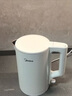 美的（Midea）电热水壶烧水壶家用养生自动断电冲奶一体恒温壶食品304不锈钢1500W速热1.5升大容量 SH15X301 实拍图