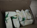 得力（deli）60*40mm*1000枚*1卷 哑银PET不干胶条码打印纸 固定资产标签纸 防水防油防刮 碳带打印 ZG652 实拍图