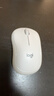 罗技（Logitech）M240 无线鼠标 蓝牙鼠标 办公鼠标 简约便携 白色 实拍图