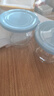 网红咸菜碗玻璃密封罐加厚酱菜盒冰箱保鲜罐小菜泡菜罐分装盒 两只随机装 2个 180ml 实拍图