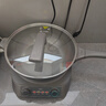 美的（Midea）钛陶电炒锅 电蒸锅宿舍煮锅炒菜专用分体式家用多功能一体电火锅煎锅5.5L多用途锅HCG3218S配蒸笼 实拍图