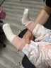 贝肽斯婴儿袜子春秋款新生儿宝宝无骨中筒袜男女儿童透气隔凉袜子 实拍图