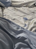 水星家纺四件套床上纯棉100%a类全棉透气床单被套双人1.8米×2米床蓝玫瑰家居馆 实拍图