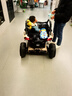 LULEA CO正版庞巴迪儿童电动车四轮越野遥控汽车玩具车童车六一儿童节礼物 卡其色24v旗舰版 实拍图