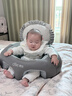 蒂乐婴儿免水洗学坐椅枕头宝宝学坐神器不伤脊柱训练座沙发3-36个月 热销款-维克狮子【防污免洗】 实拍图