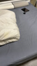 京东京造 悦柔床单单件 120g加厚耐用 A类磨毛床罩 230x250cm 科技灰 实拍图