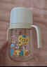 小土豆（potato）PPSU吸管奶瓶4个月以上大宝宝带手柄重力球奶嘴240ml 奶油白 实拍图