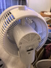 美的（Midea）【暴风循环】空气循环扇大风量摇头电风扇家用台式落地扇轻音卧室节能小风扇柔风轻羽扇 FGA24TQ 实拍图