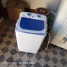 长虹单桶洗衣机全半自动小型迷你洗脱一体内衣裤洗袜子神器母婴儿童学生宿舍出租房洗衣机蓝光抑菌 蓝色7.2KG+蓝光抑菌+强劲电机 实拍图