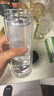 富光男女士双层玻璃杯 高硼硅玻璃304茶隔水杯子 带茶隔泡茶杯500ml 实拍图