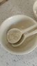 可爱饭碗带勺家用小萌宠辅食碗吃饭碗宿舍甜品碗情侣款碗盘餐具 小懒熊两碗两勺 实拍图