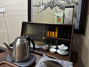 家逸桌面置物架厨房餐桌台面收纳柜实木桌面柜水杯架咖啡杯储物柜 实拍图