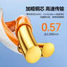 山泽六类双屏蔽千兆网线【0.57±0.008mm纯铜】CAT6类8芯箱线 工程家装网络POE监控布线50米 SFTP-6050 实拍图