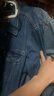 Levi's李维斯情侣同款美式经典复古休闲时尚潮牌修身牛仔夹克外套 中蓝色 72334-0130 M 实拍图
