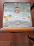 婴儿凉席冰丝席子新生儿可用夏季儿童幼儿园午睡藤席宿舍双面凉席 动物乐园 55cm*130cm(幼儿园推荐尺寸) 实拍图