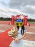 圣保美蓝色短袖连衣裙女夏季2026新款气质赫本风礼服显瘦收腰长裙高级感 【蓝色】(优质版) L 码 实拍图