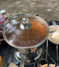 美厨（MAXCOOK）304不锈钢火锅 酒精炉小火锅干锅固液体通用 配火锅勺16cm MCT762 实拍图