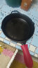 LODGE【美国进口】26CM 不易粘铸铁锅无涂层牛排煎锅通用款L8SK3 实拍图