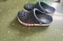 卡骆驰（CROCS）贝雅卡骆班洞洞鞋轻便耐磨一脚蹬休闲鞋女鞋时尚沙滩鞋|205089 深蓝/辣椒红-4CC 36 /37(220mm) 实拍图