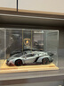 minispace兰博基尼毒药veneno仿真合金汽车模型1:24静态金属摆件生日礼物 银色+极夜蓝背景展示盒 毒药 实拍图