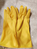 帮手仕 乳胶手套耐用型 橡胶皮牛津防水防滑家务洗碗清洁劳保防护 H10100加厚型10双 小号S 实拍图