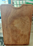 双枪乌金檀木整木菜板 百年龄砧板家用切菜案板抗菌实木菜板45*30*3 实拍图