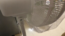 美的（Midea）【幸运草安睡1S】一级能效直流变频声控电风扇家用遥控卧室静音落地扇台式桌面抗菌大风力转页扇 实拍图