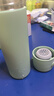 米家保温杯弹盖保温杯保冷杯480ml旅行便携不锈钢车载水杯竹绿色 实拍图